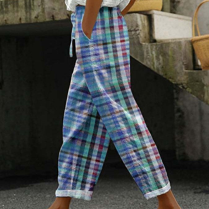 locker sitzende Hosen mit Taschen für Damen