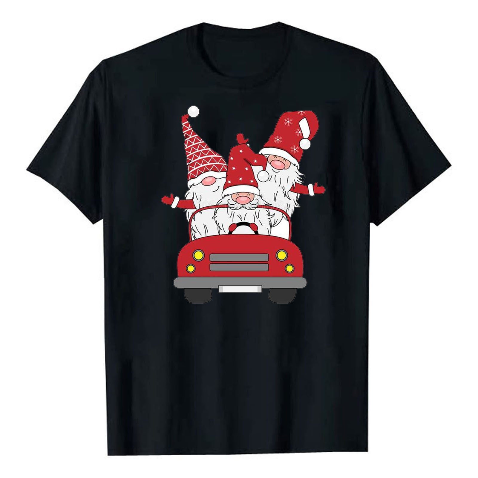 Weihnachtliche bedruckte T-Shirts für Damen und Herren