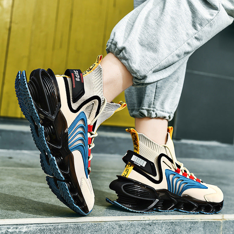 Sportliche Herren-Freizeitschuhe mit hoher Atmungsaktivität und Stoßdämpfung