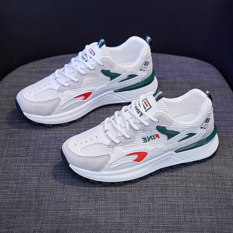 Forrest Gump Damenschuhe, koreanische Version der All-Match Daddy atmungsaktiven Mesh-Schuhe für Damen
