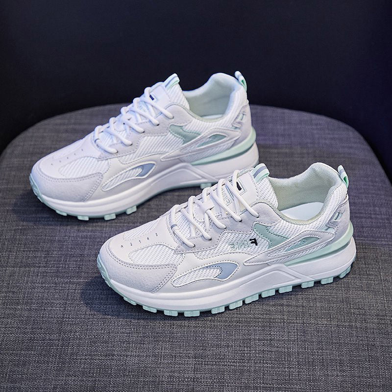 Forrest Gump Damenschuhe, koreanische Version der All-Match Daddy atmungsaktiven Mesh-Schuhe für Damen