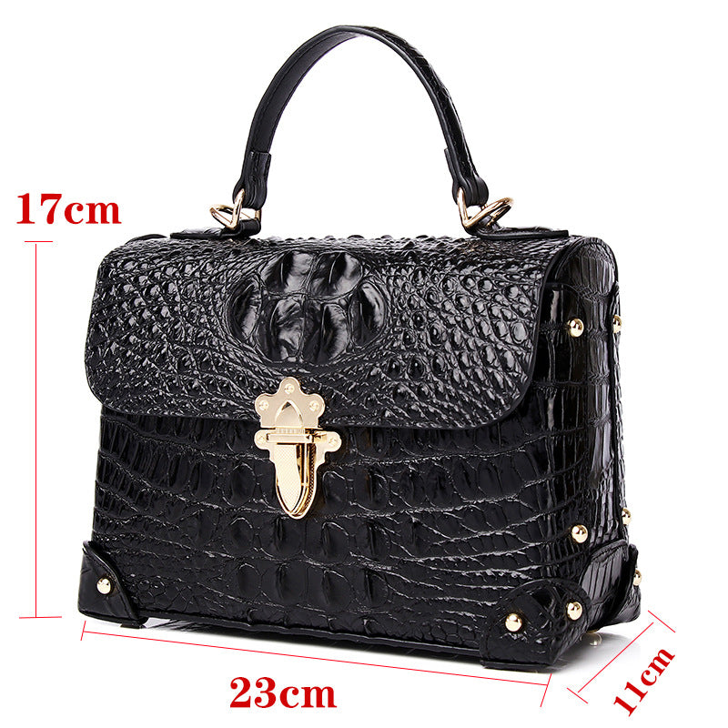 Business-Damen-Handtasche mit diagonalem Griff