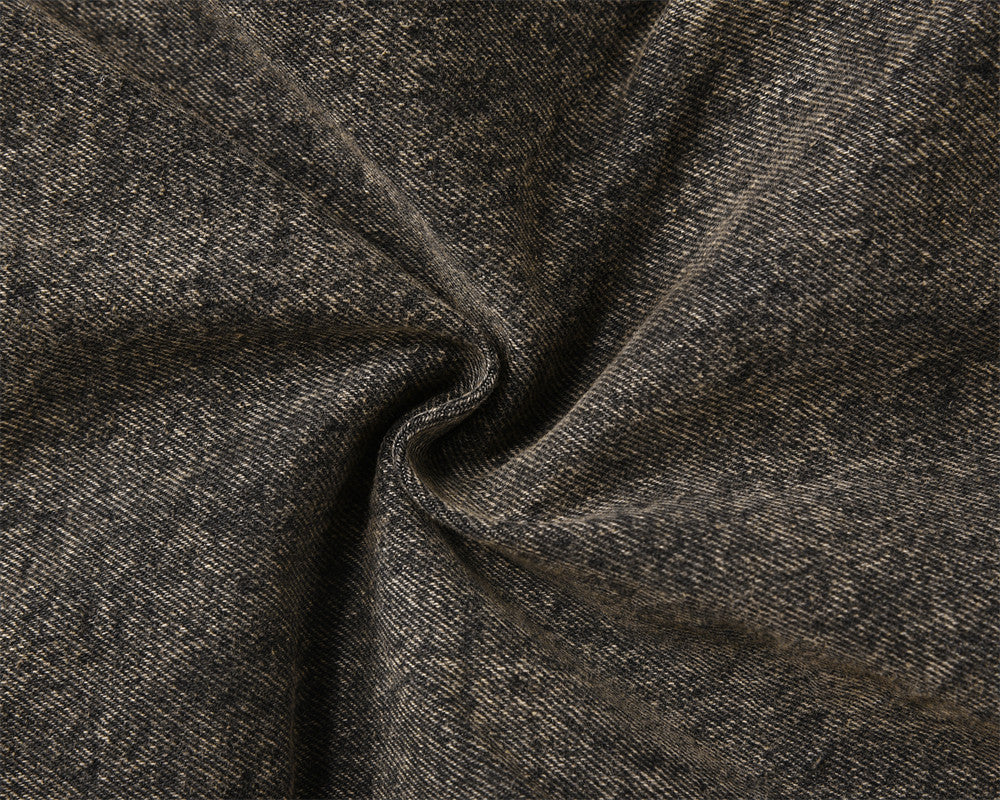 Plissierte, lockere Jeans für Herren