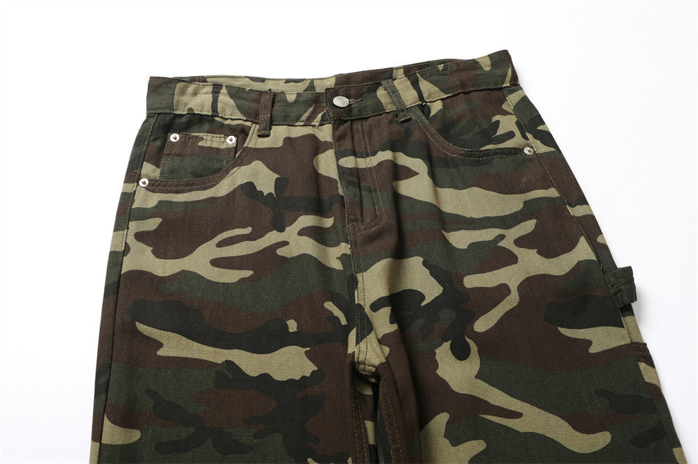 Modische Camouflage-Freizeithose für Herren