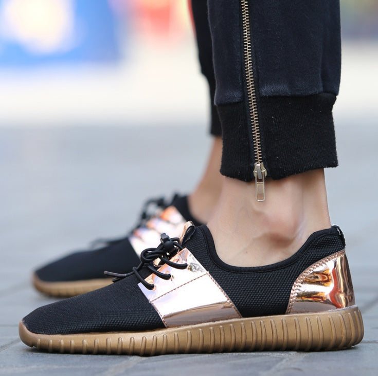 Neue atmungsaktive Sommerschuhe für Herren, flache Schuhe, modische Herbstschuhe für Herren, Paar-Freizeitschuhe