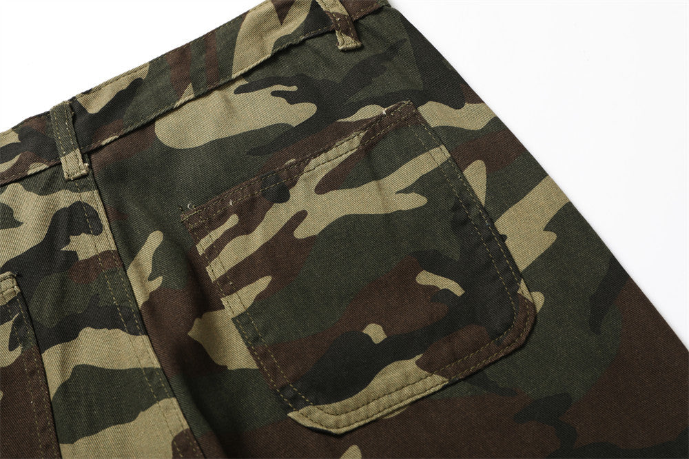 Modische Camouflage-Freizeithose für Herren
