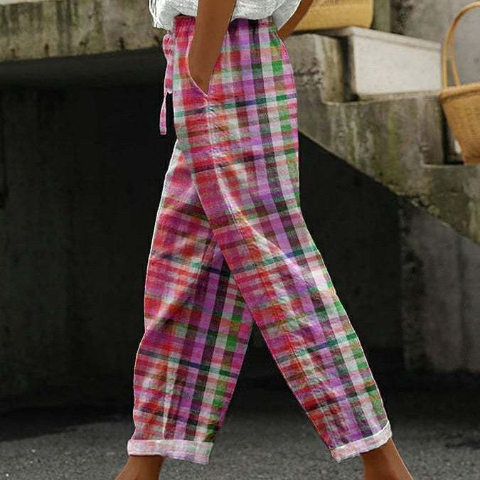 locker sitzende Hosen mit Taschen für Damen