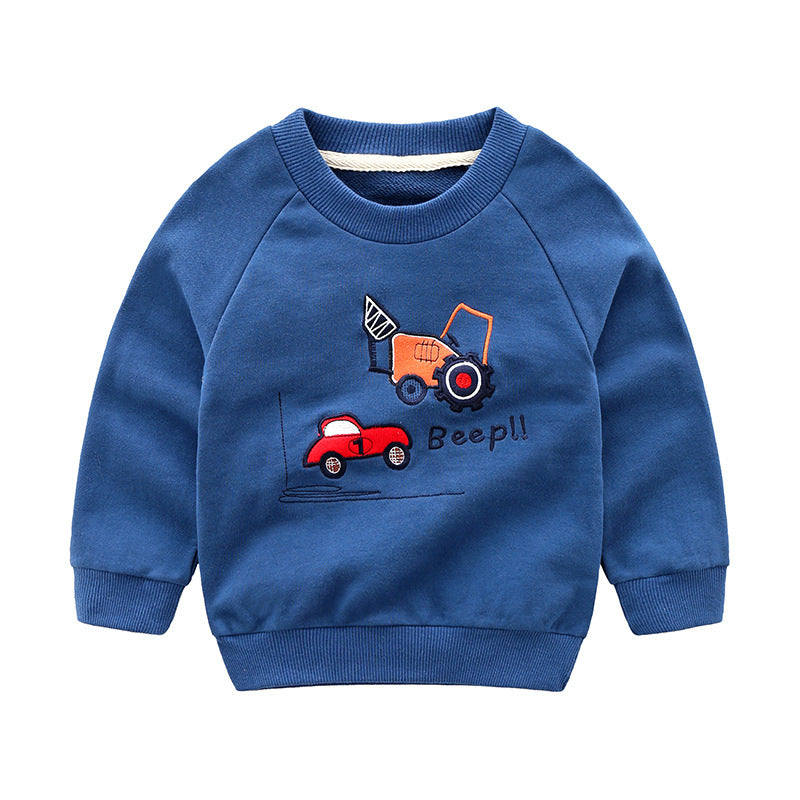 Neuer Kinderpullover, Babypullover aus reiner Baumwolle