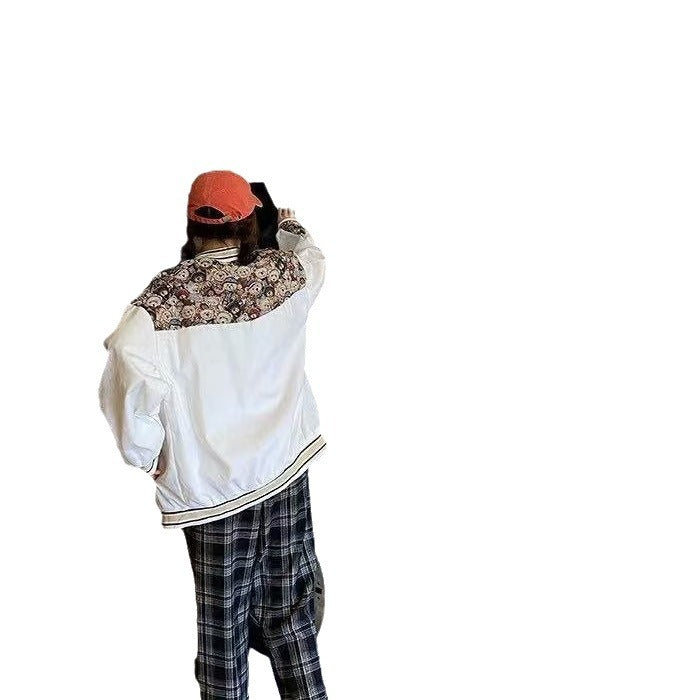 Bären-Baseballjacke für Damen