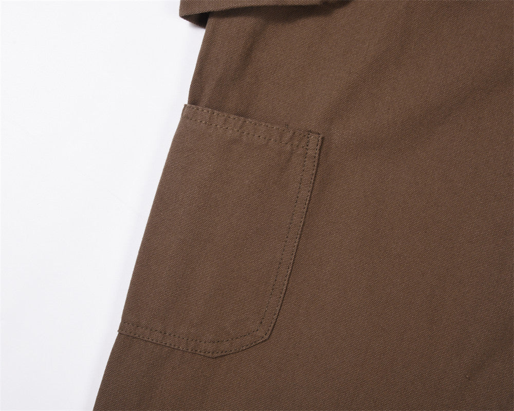 Modische Freizeithose mit Reißverschluss und Schlitz für Herren