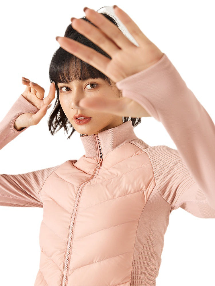 Yoga-Sport-Daunenjacke für Damen