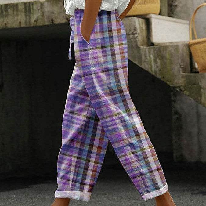 locker sitzende Hosen mit Taschen für Damen