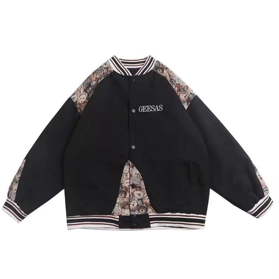 Bären-Baseballjacke für Damen