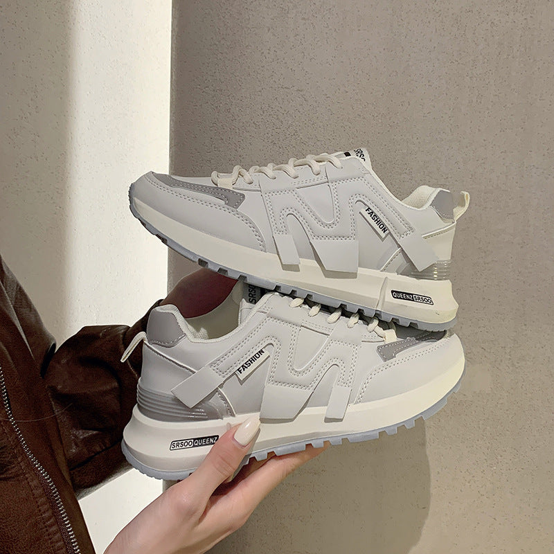 Niche Retro Leichtgewichtige Deutsche Trainingsschuhe Dad Shoes Damen