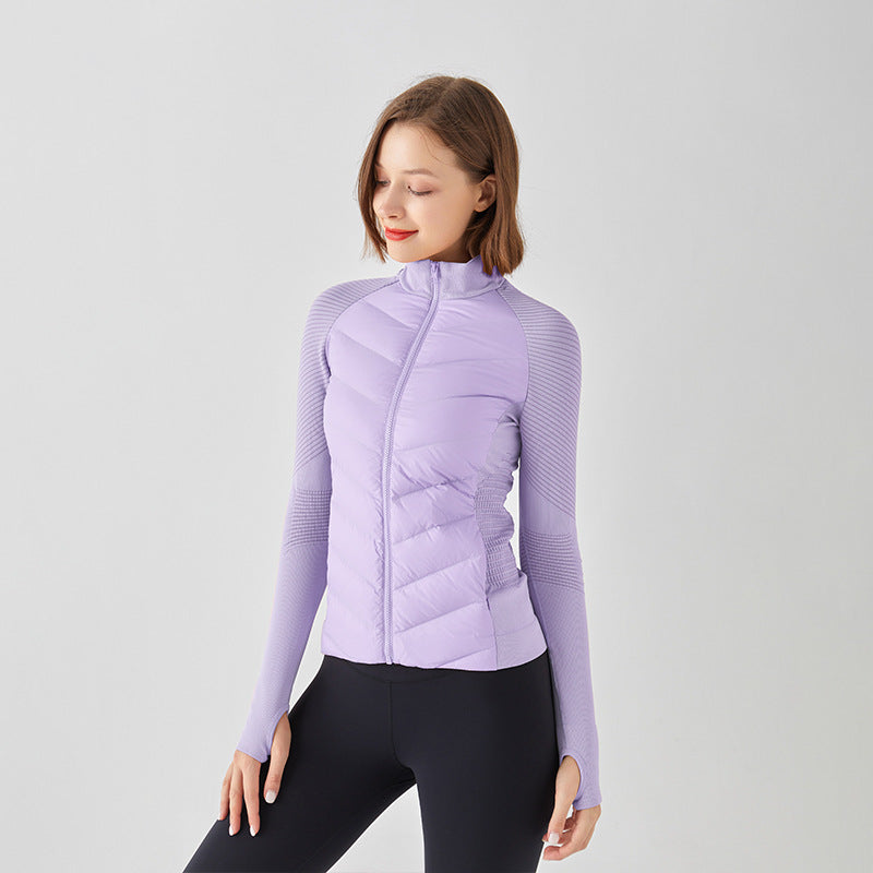 Yoga-Sport-Daunenjacke für Damen