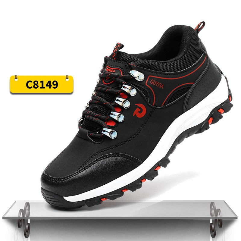 Guisalao-Schuhe für Herren mit Kellenkopf: bruchfest, durchstoßfest, geruchsdicht, tragbar, abriebfest und sicher – die idealen Schuhe für Baustellen.
