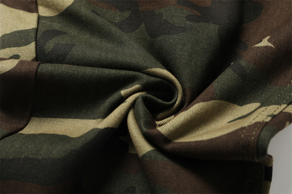 Modische Camouflage-Freizeithose für Herren