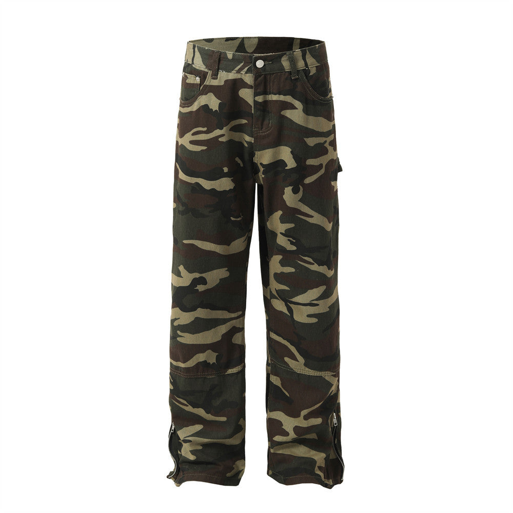 Modische Camouflage-Freizeithose für Herren