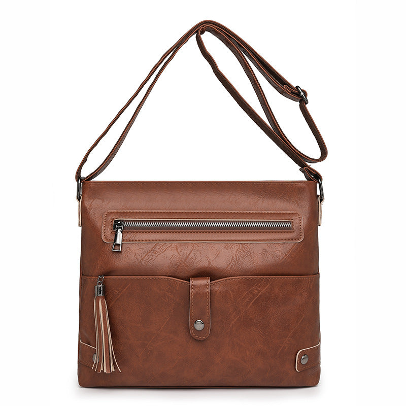 Handtasche mit Quasten-Accessoires für Damen