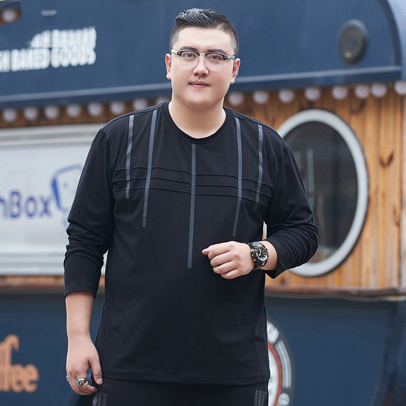 Grobstrick-Langarm-T-Shirts in Übergrößen