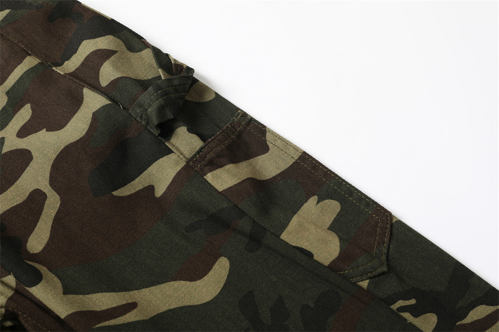 Modische Camouflage-Freizeithose für Herren