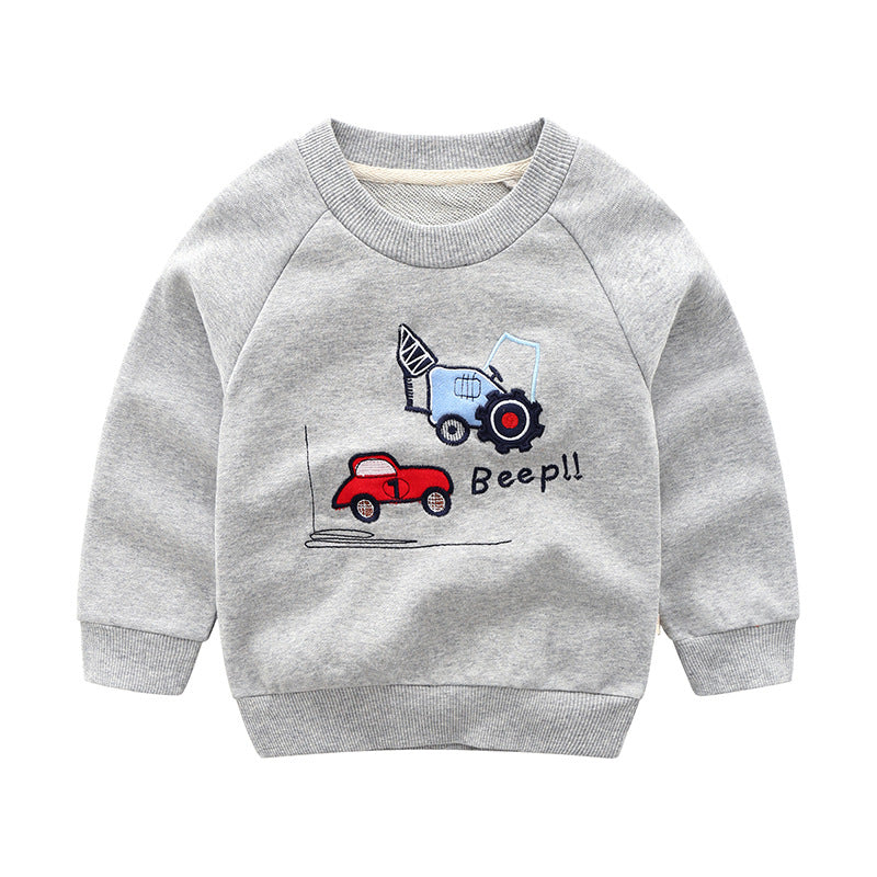 Neuer Kinderpullover, Babypullover aus reiner Baumwolle