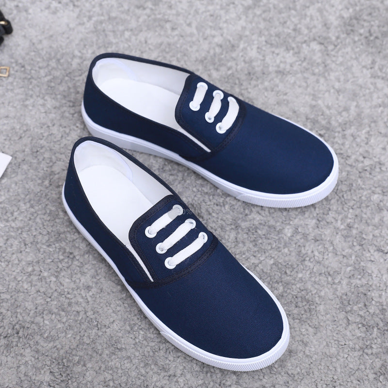 Slip-on Canvas Flat Damenschuhe