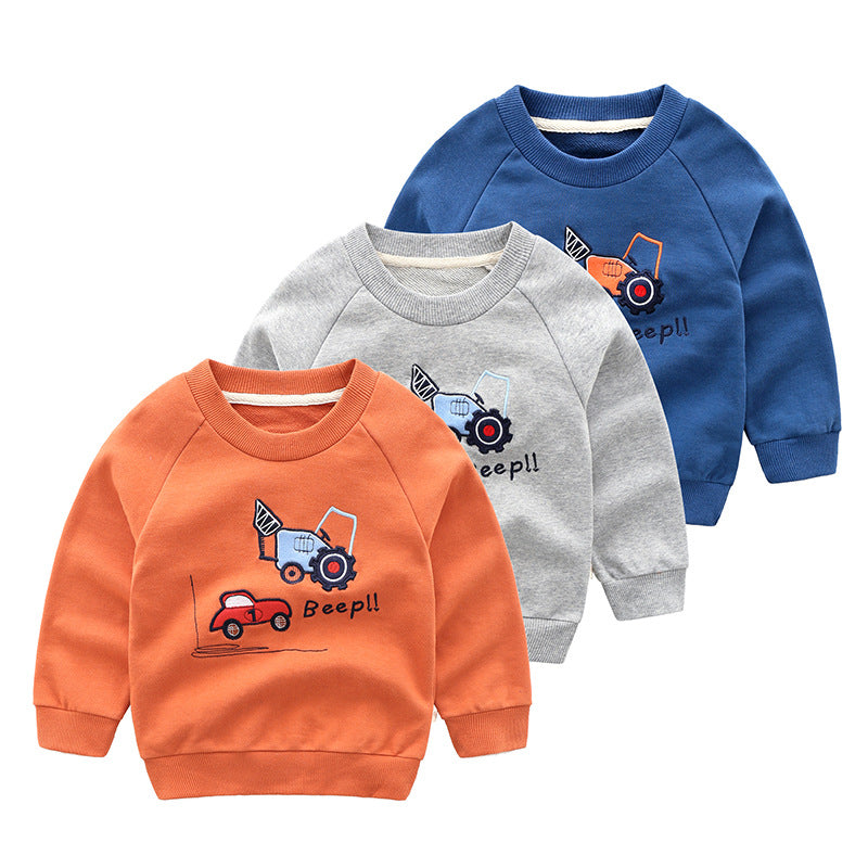 Neuer Kinderpullover, Babypullover aus reiner Baumwolle