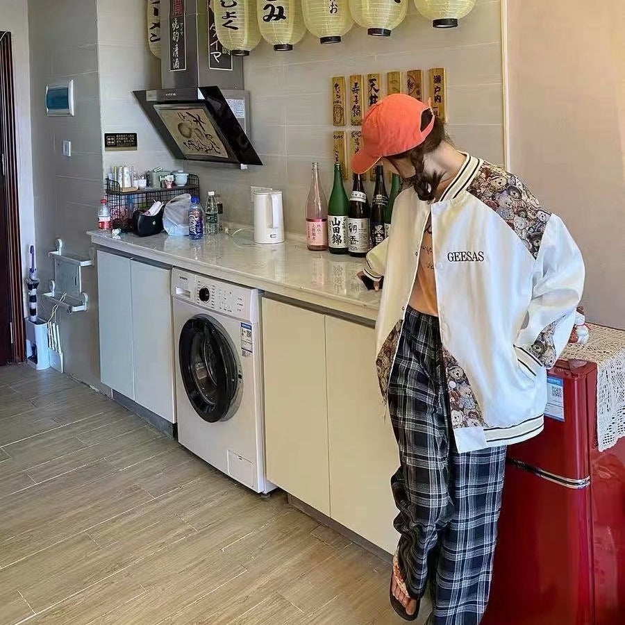 Bären-Baseballjacke für Damen