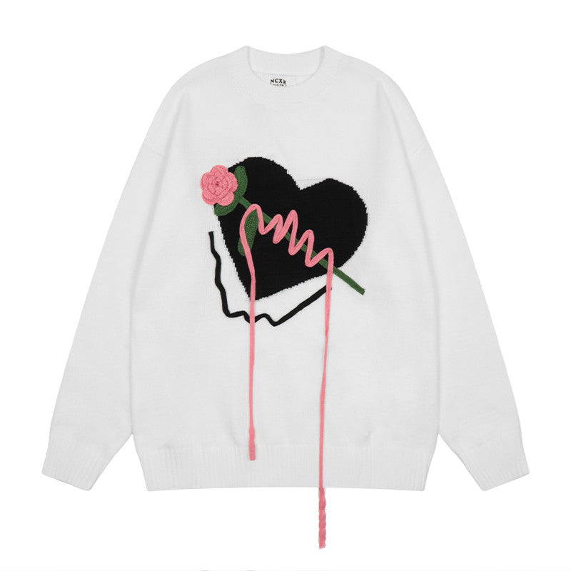 Chaopai American Rose Love Strickwaren für Damen und Herren