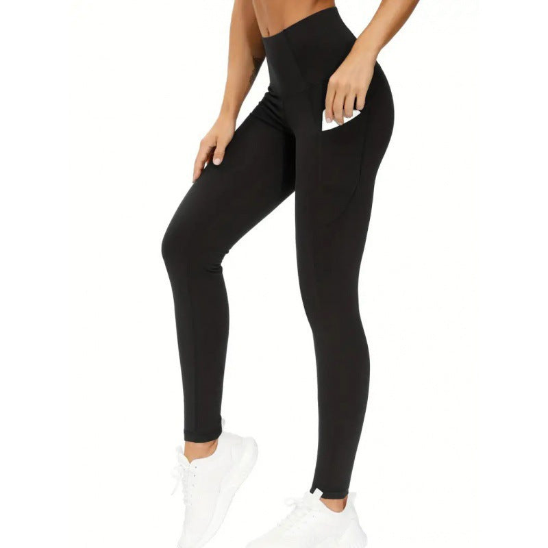 Yoga-Hose mit hohem Bund für Damen