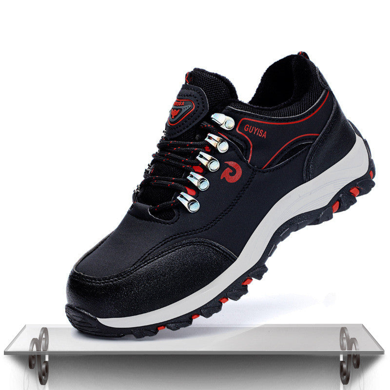 Fabrikverkauf von Arbeitsschutzschuhen für Herren: Stoß- und durchstoßfeste Sicherheitsschuhe mit Stahlkappe, verschleißfest, bequem und komfortabel.