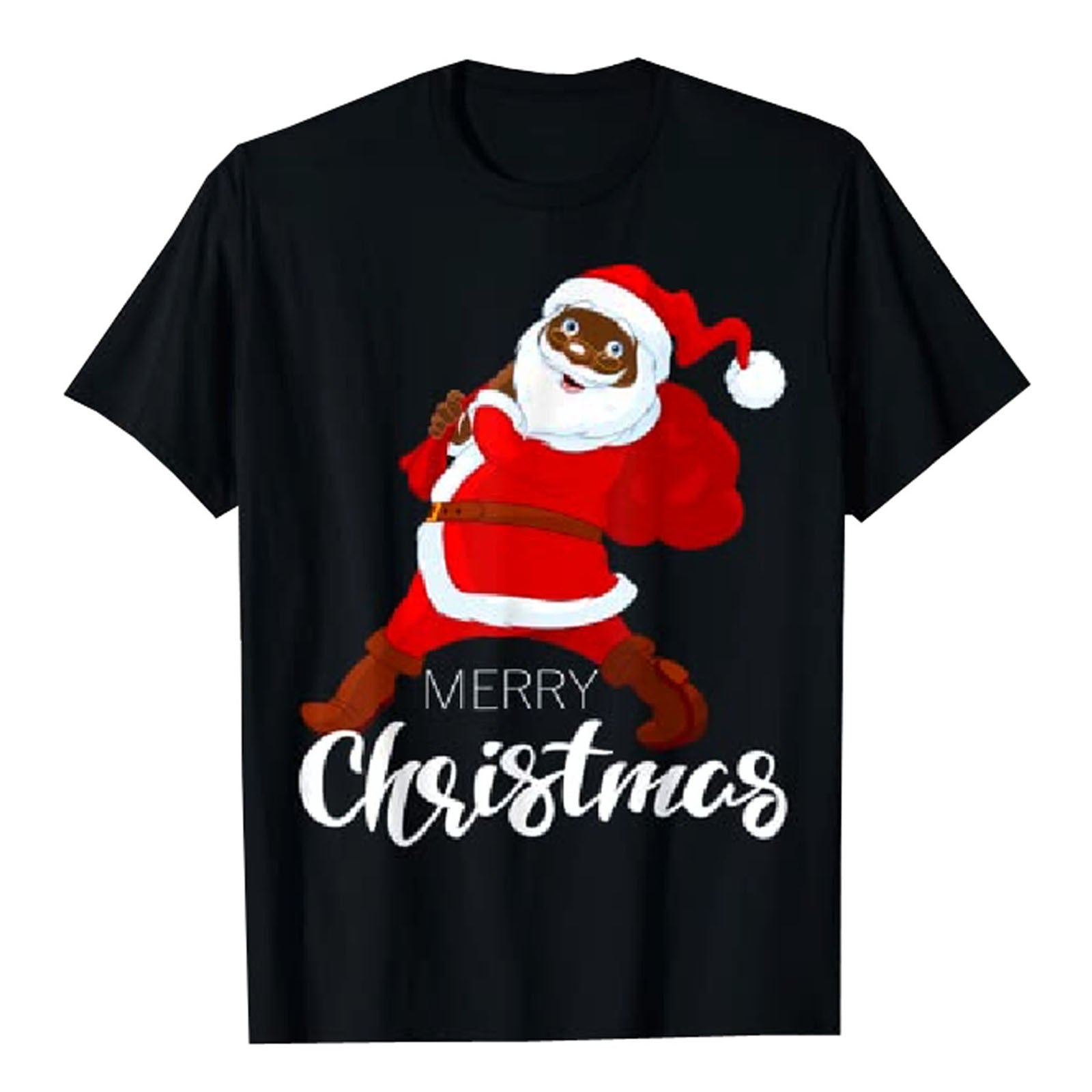 Weihnachtliche bedruckte T-Shirts für Damen und Herren