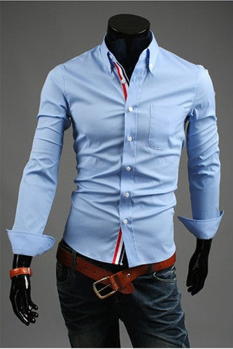 Neue Herren-Langarmhemden für Herren