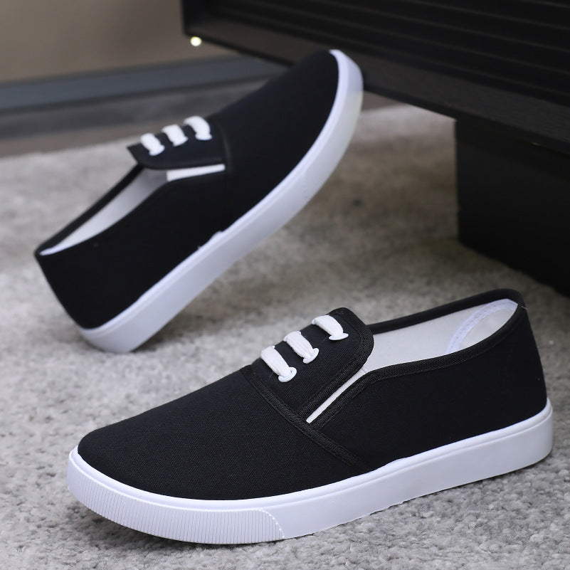 Slip-on Canvas Flat Damenschuhe