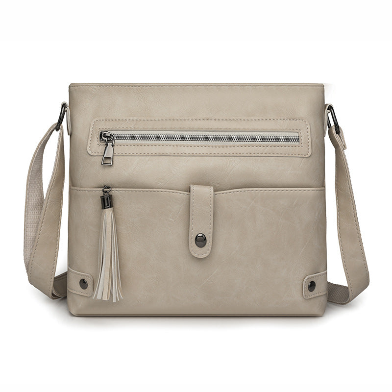 Handtasche mit Quasten-Accessoires für Damen