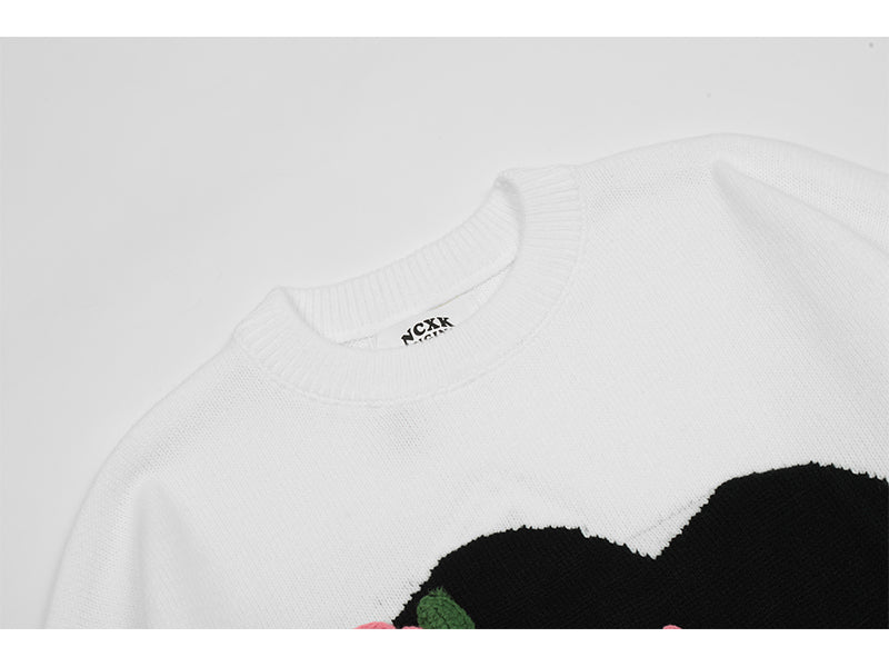 Chaopai American Rose Love Strickwaren für Damen und Herren