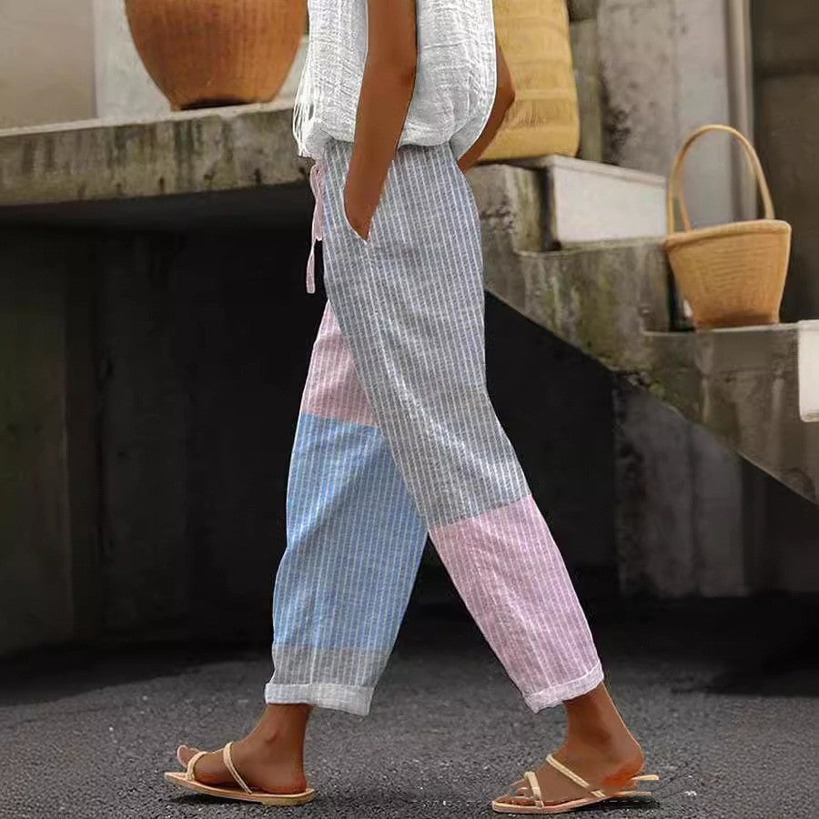 locker sitzende Hosen mit Taschen für Damen