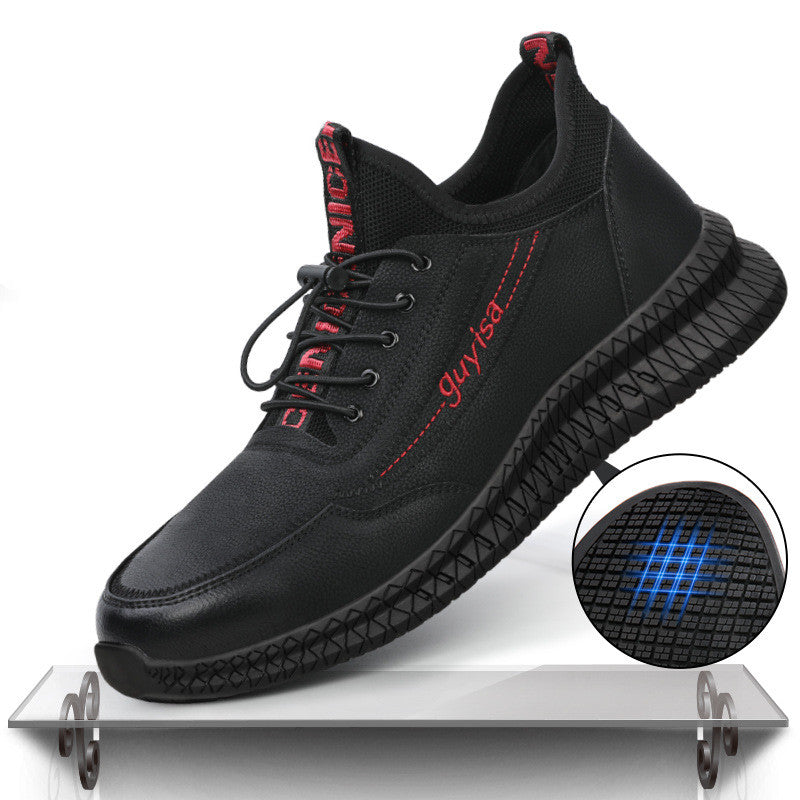 Fabrikverkauf von Arbeitsschutzschuhen für Herren: Stoß- und durchstoßfeste Sicherheitsschuhe mit Stahlkappe, verschleißfest, bequem und komfortabel.