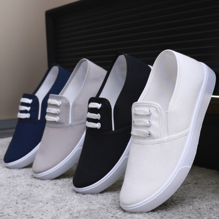 Slip-on Canvas Flat Damenschuhe